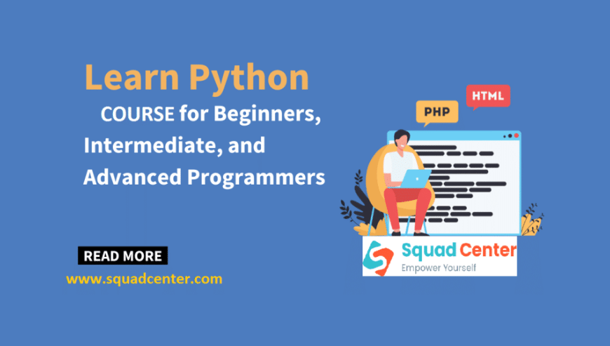 Beginner to Advanced Python Training Online | Squad Center