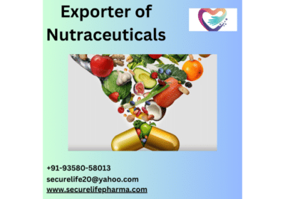 Best Exporter of Nutraceuticals in India | Secure Life Pharmaceuticals
