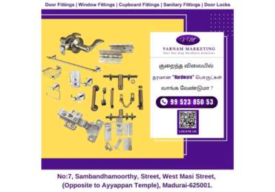 Best Hardware Shop in Madurai | Varnam Marketing