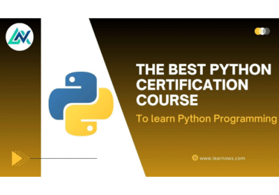 Best Python Certification Course to Learn Python Programming | LearNowx