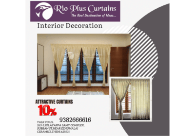 Best Window Curtains in Theni | Rio Plus Curtains