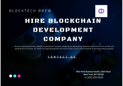 Blockchain App Development Services | Blocktech Brew