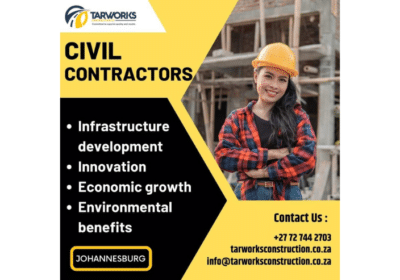 Civil Contractors in Johannesburg | Tarworks Construction
