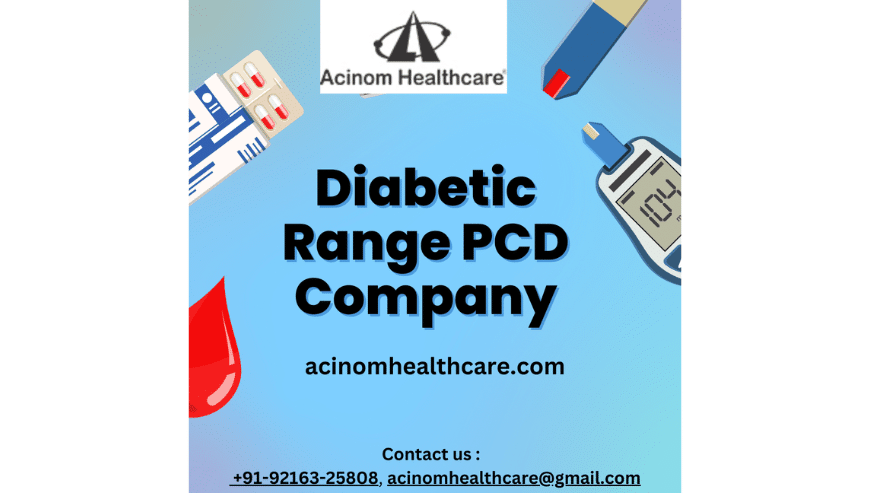 Diabetic Range PCD Company in India | Acinom Healthcare