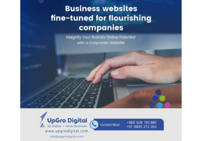 Elevate Your Business with Stunning Website Design in Saudi Arabia | UpGro Digital
