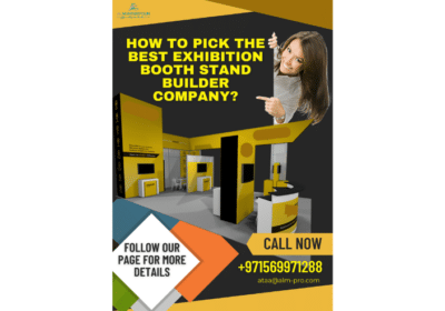 Exhibition Booth Stand Builder and Contractor in UAE | Al Muhtarefoun