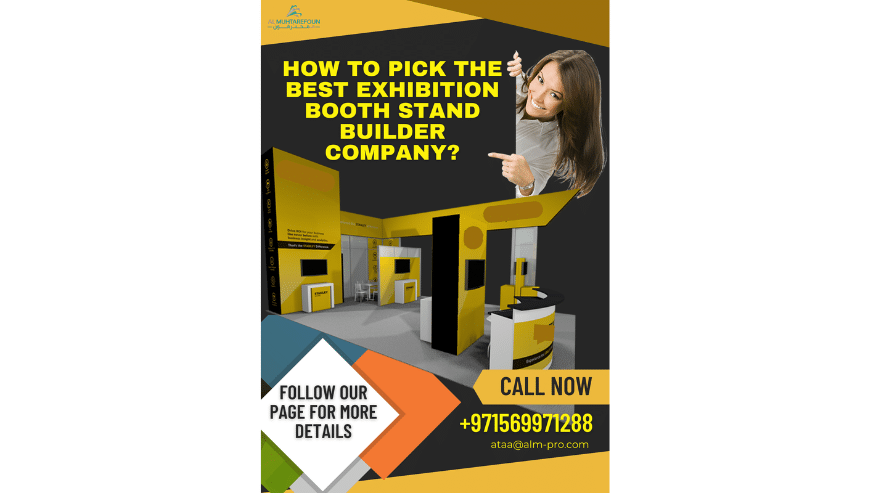 Exhibition Booth Stand Builder and Contractor in UAE | Al Muhtarefoun