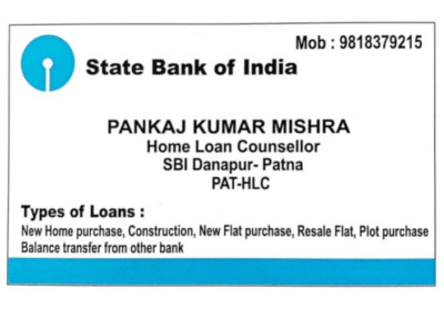 Free Home Loan Service in Patna | Pankaj Mishra – SBI HLC