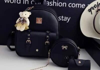 Ladies Purse Handbag | Woman Gifts Bags | Women Shoulder Bags | Stylish Women Office Purse (Black) | Brandroot