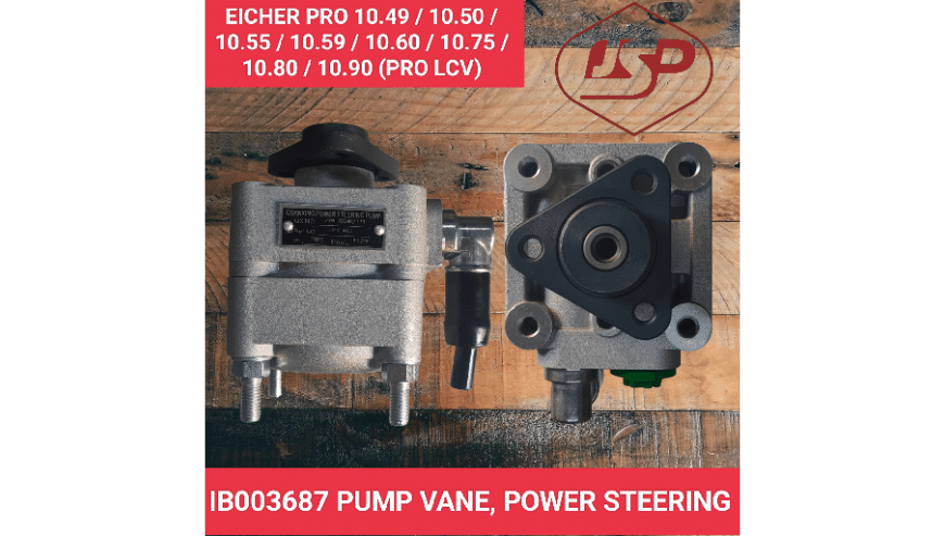 IB003687 EICHER PRO POWER STEERING PUMP | EicherParts.in