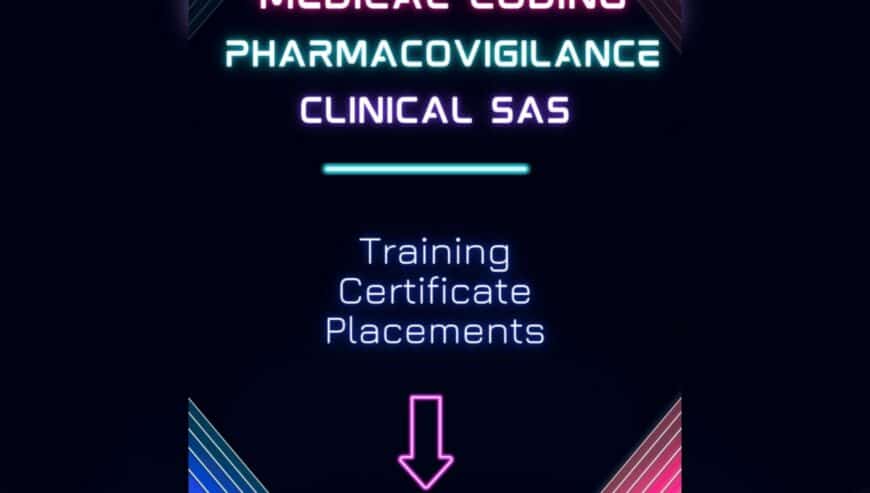 Medical Coding Pharmacovigilance Clinical SAS Trainings and Placements | Arete