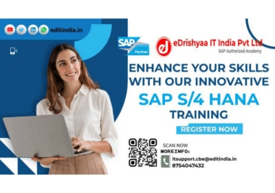 Learn SAP S/4 HANA at eDrishyaa IT India