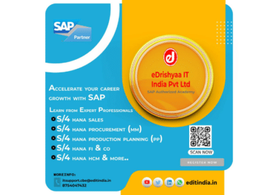 Learn SAP S/4 HANA in Coimbatore at eDrishyaa IT India