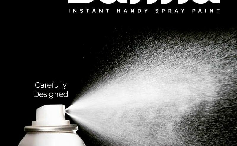 BANNA | Heat Resistant Upto 600 Degrees Spray Can 440ML | Matte Black | Sarvam Safety Equipment