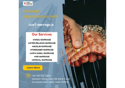 Marriage Registration in Delhi India | Court-Marriages.in