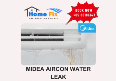 Midea Aircon Water Leak | Home Fix