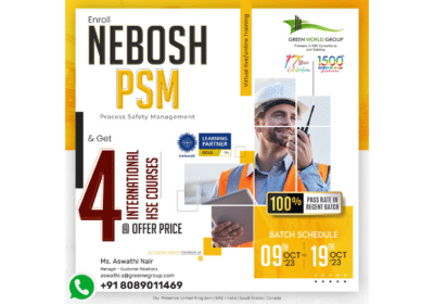 Nebosh Process Safety Management E Learning with 4 Intl Courses | GWG