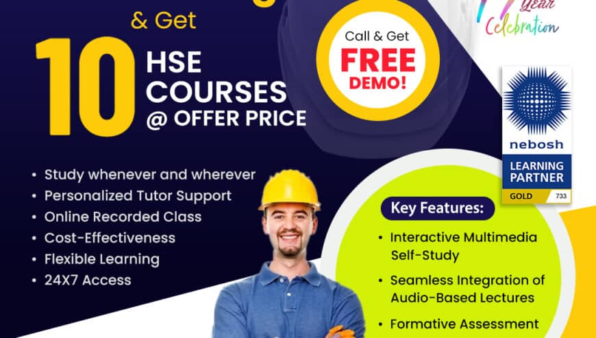 Nebosh E Learning with 10 Intl Courses on Offer Price | Green World Group