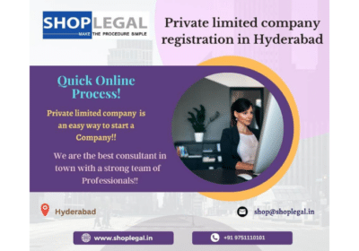 Private Limited Company Registration in Hyderabad | Shoplegal