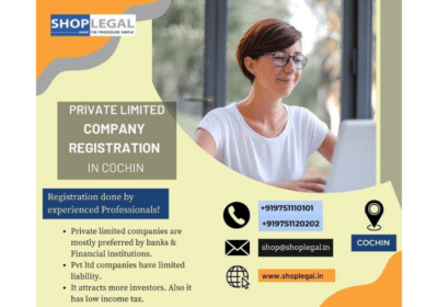 Private Limited Company Registration in Cochin | Shop Legal