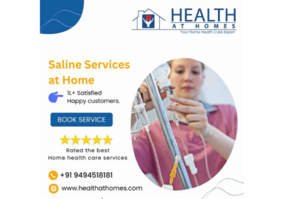 Saline Services at Home in Hyderabad | Health at Homes