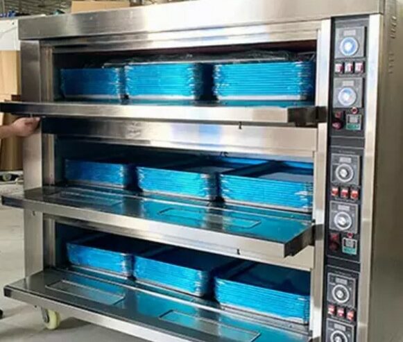 Best 9 Trays 3 Decks Gas Oven | Mix Kitchen International