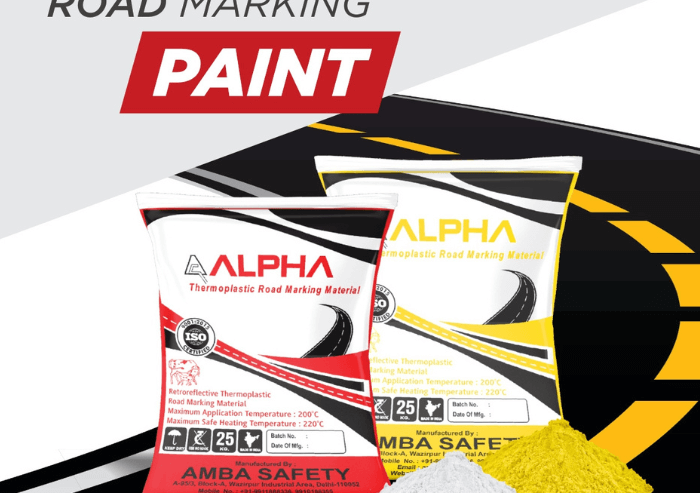 Thermoplastic Paint Manufacturer in India | Alpha
