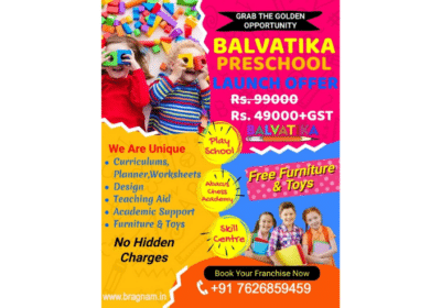 Start Your Own Pre School with Balvatika