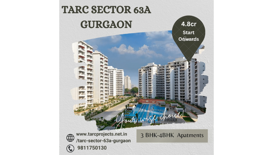 Exploring The Luxurious Apartments of Tarc Sector 63a Gurgaon | TARC Project