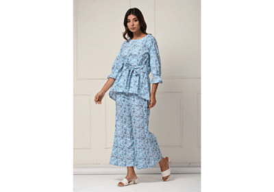 Buy Printed Mulmul Dress Online | The Tharo