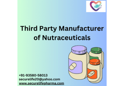 Third Party Manufacturer of Nutraceuticals | Secure Life Pharmaceuticals