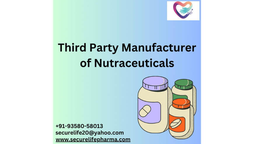 Third Party Manufacturer of Nutraceuticals | Secure Life Pharmaceuticals