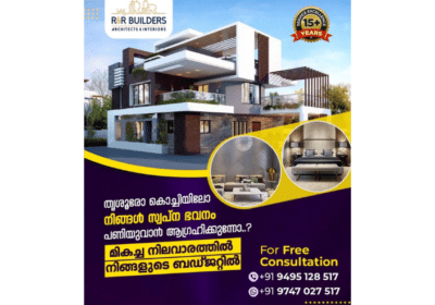 Top Builders and Architects in Kerala | R and R Builders – Architects and Interiors