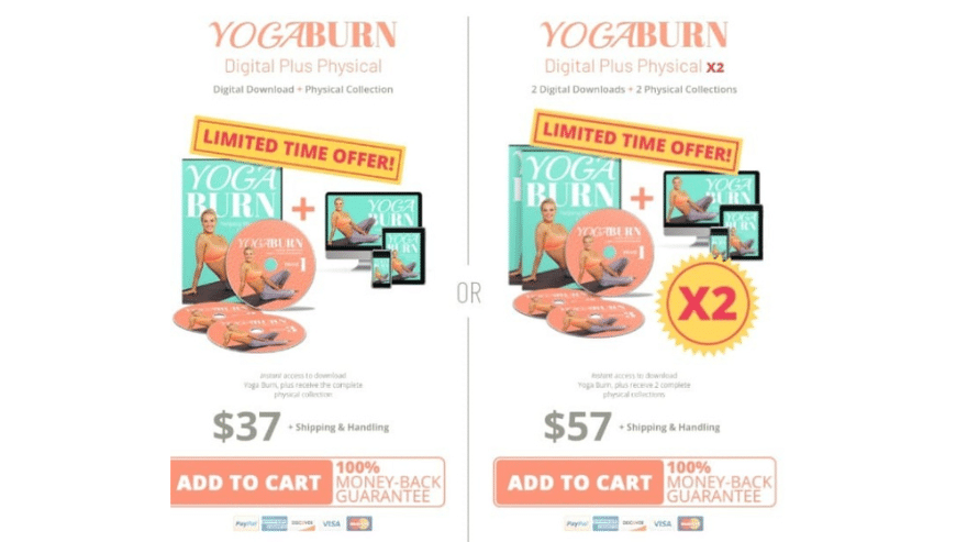 Try This 12 Week Yoga Burn Challenge | YOGABURN
