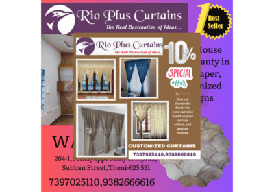 Wallpaper Dealers in Theni | Rio Plus Curtains