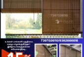 Balcony PVC Bamboo Blinds in Bodi Theni | Rio Plus Curtains