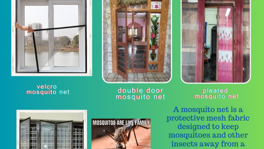 Best Mosquito Net For Home in Theni | Rio Plus Curtains