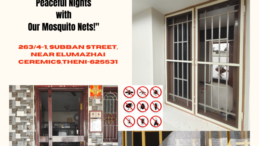 Best Quality Mosquito Net in Theni | Rio Plus Curtains