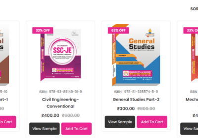 Buy Best GATE / SSC JE / State AE/JE / ESE Books Online | EA Publications