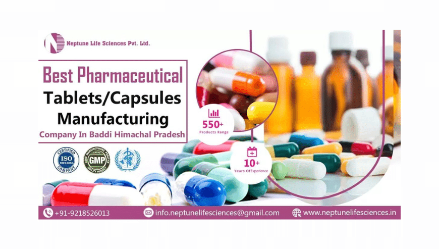 Capsules Manufacturing Company in India | Neptune Life Sciences