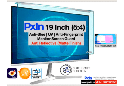 19 Inch (5:4) Anti-Blue | Anti-Glare | Monitor Screen Guard | Pxin.in