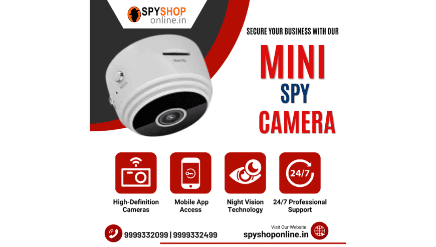 2023’s Top Smart Mini Spy Camera – Nanny Camera | Spy Shop Online