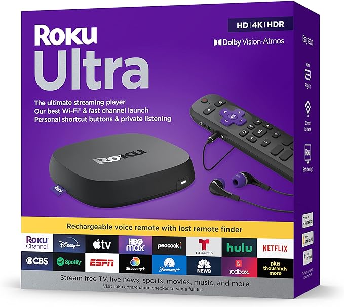 The Ultimate Roku Streaming Device 4K/HDR | Roku Ultra