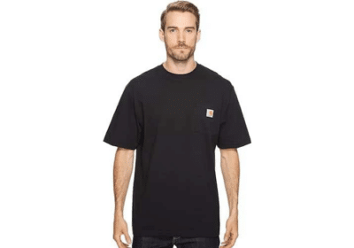 Carhartt Men Loose Fit Short-Sleeve Pocket T-Shirt