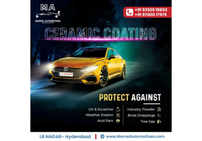Best Ceramic Coating in Hyderabad | Marvel Automotives