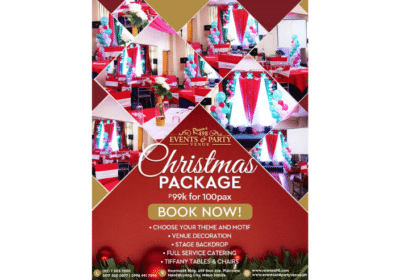 Corporate Christmas Party Package in Metro Manila | Rooms498