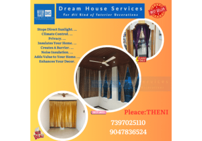 Curtains Dealers in Theni | Dream House Services