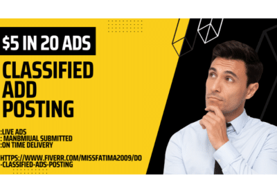 Expert Classified Ad Posting Services – Boost Your Reach | Mrs Moinuddin – Fiverr.com
