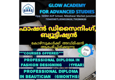 Fashion Designing Courses in Kerala | Glow Academy For Advanced Studies