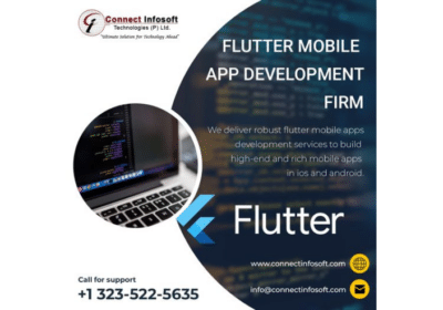Flutter App Development Services | Connect Infosoft